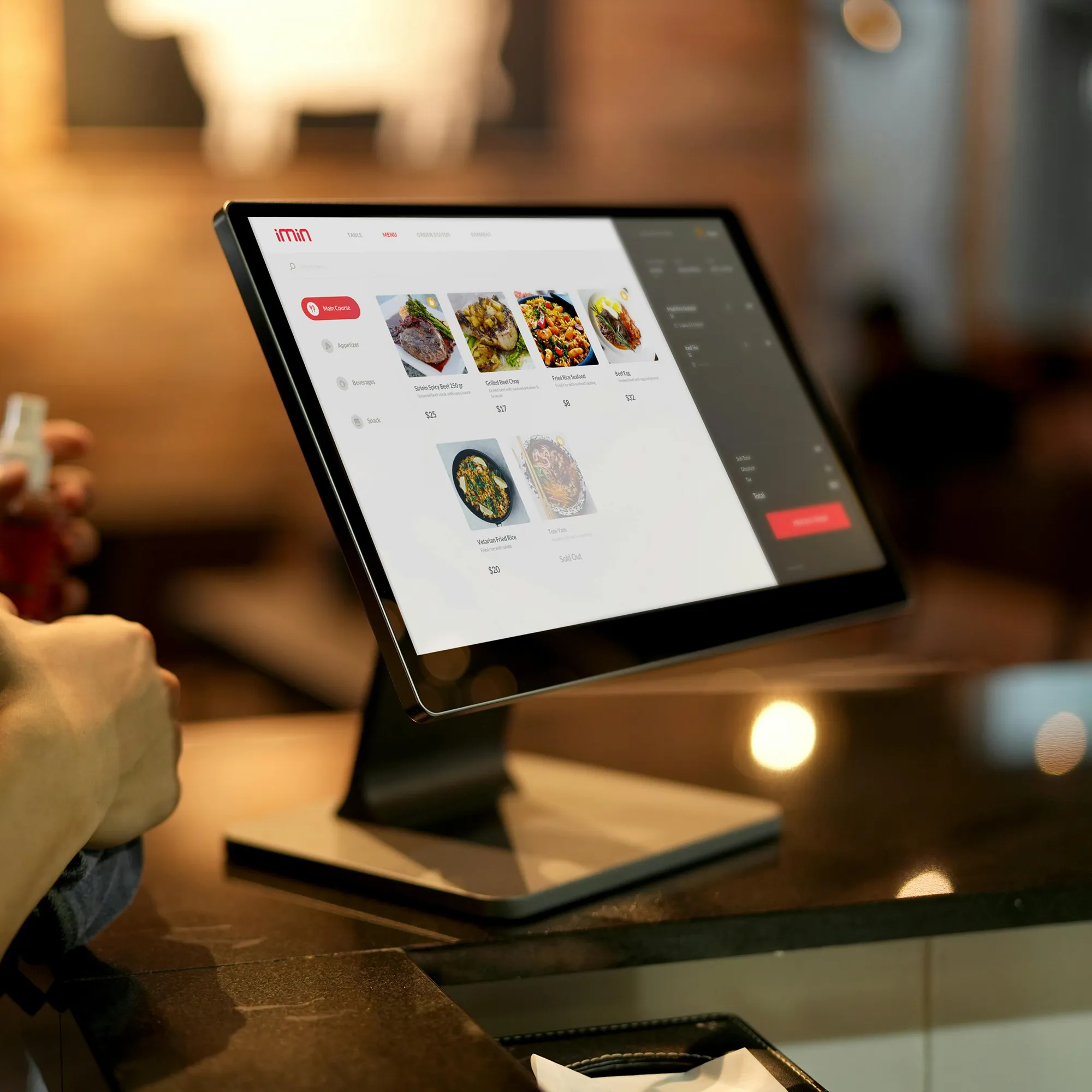 Tablero de análisis de delivery con métricas de margen y pedidos